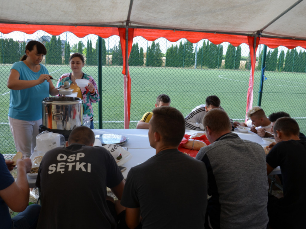 Turniej piłki nożnej jednostek OSP z gminy Ulan-Majorat