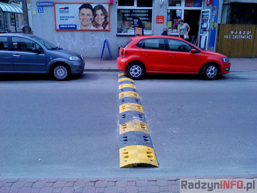 Nowe progi zwalniające w Radzyniu