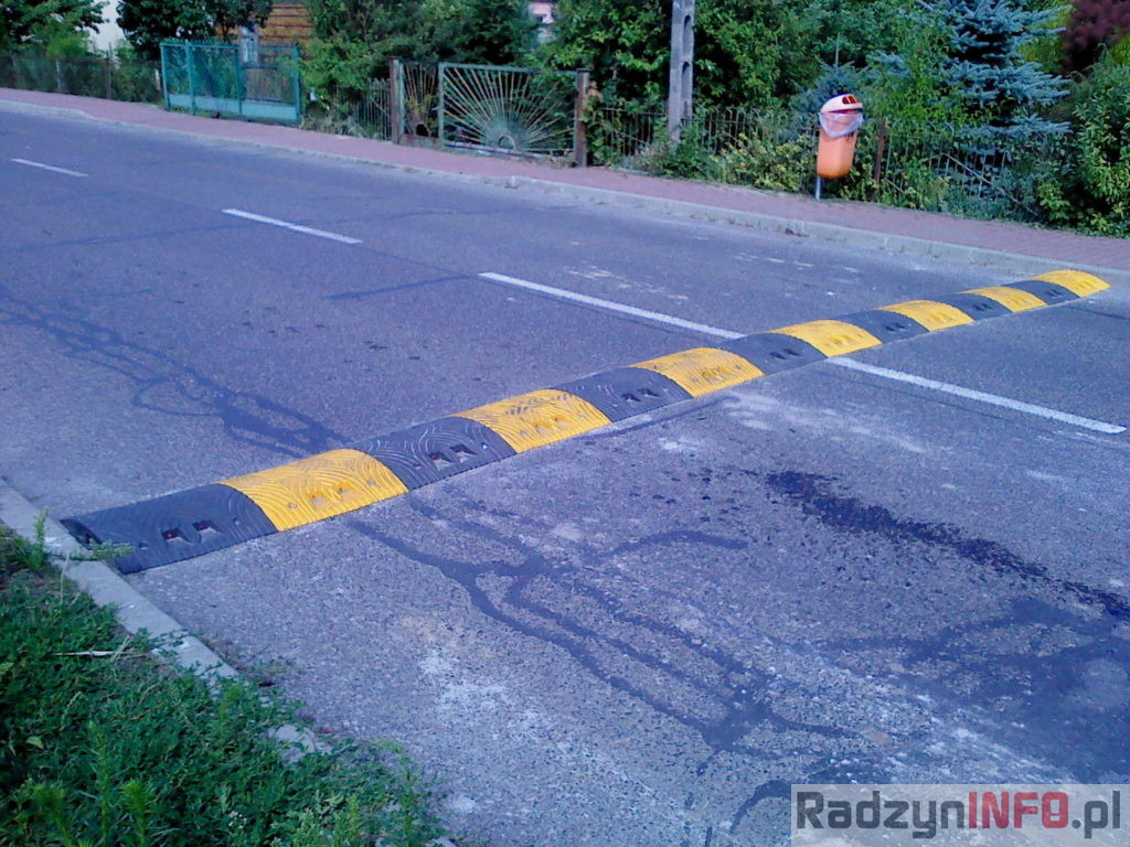 Nowe progi zwalniające w Radzyniu