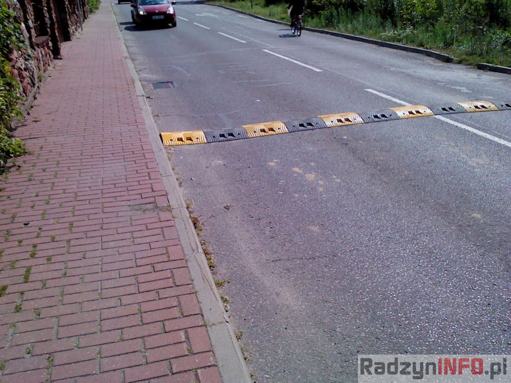 Nowe progi zwalniające w Radzyniu