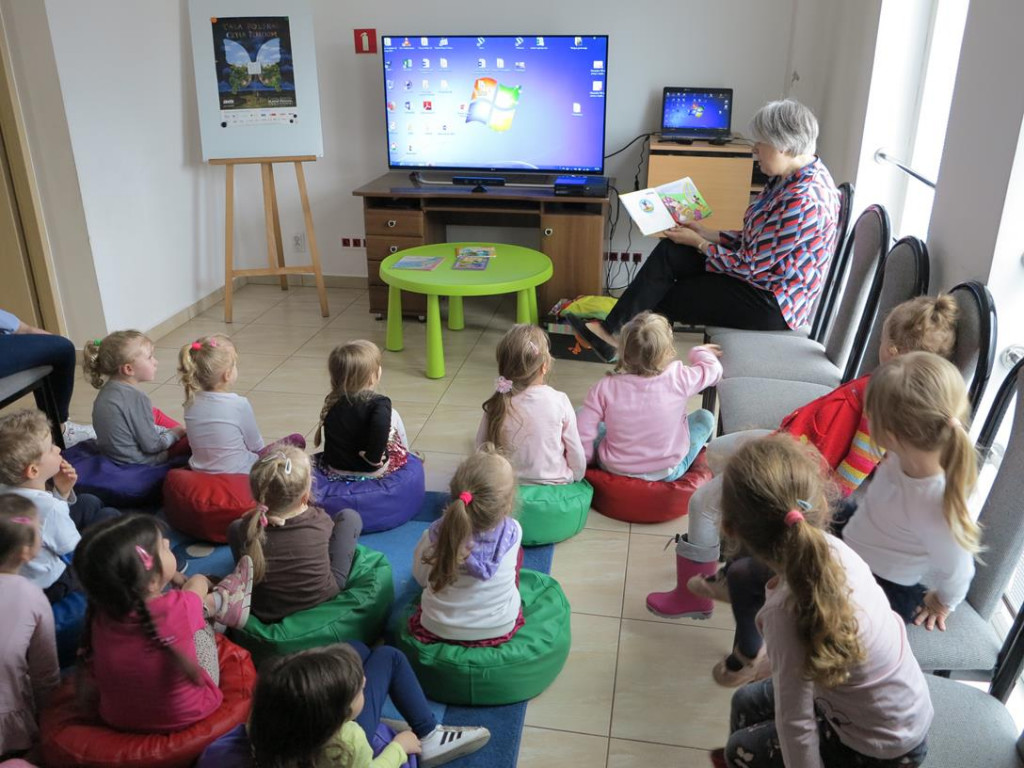 Zajęcia organizowane przez MBP dla przedszkoli