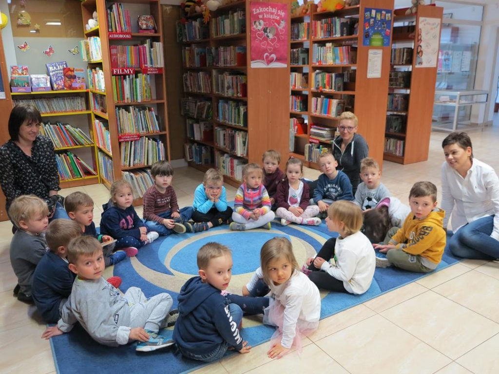 Zajęcia organizowane przez MBP dla przedszkoli