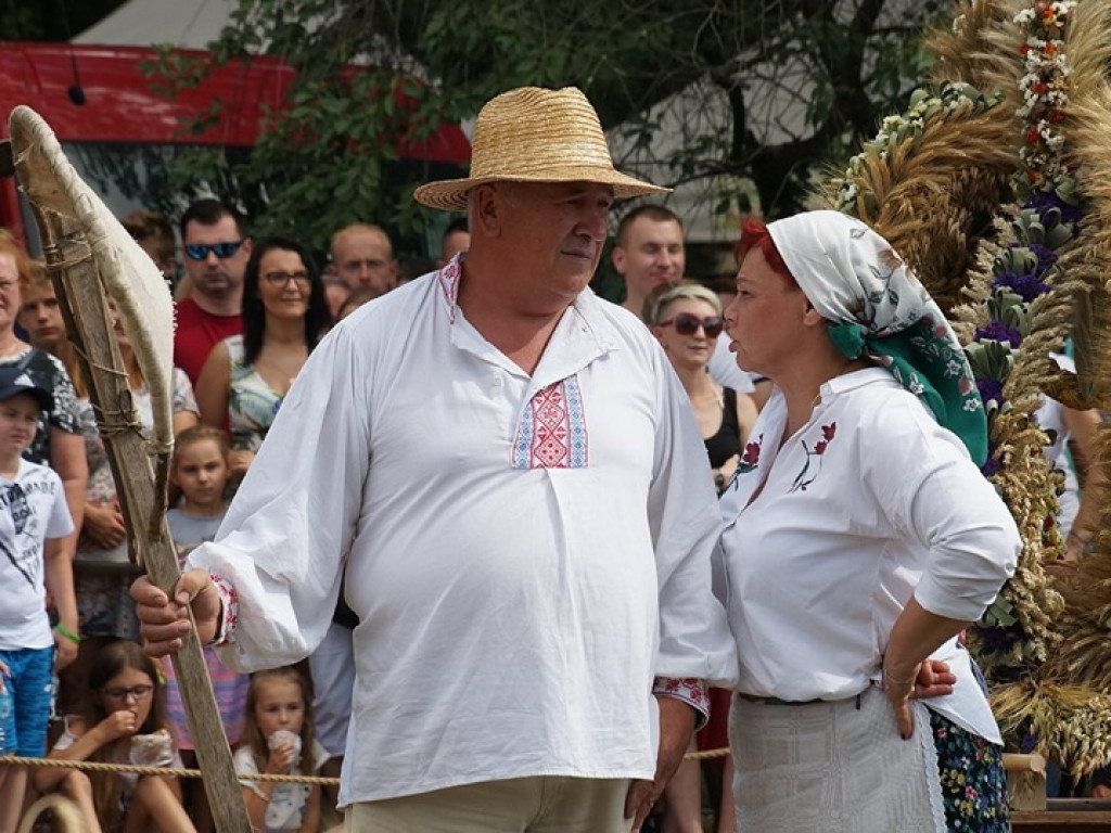 Żniwa w Muzeum Rolnictwa w Ciechanowcu - zdjęcia