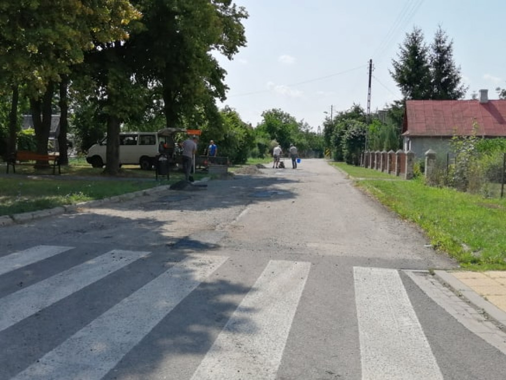 Budowy i remonty dróg w gminie Wohyń
