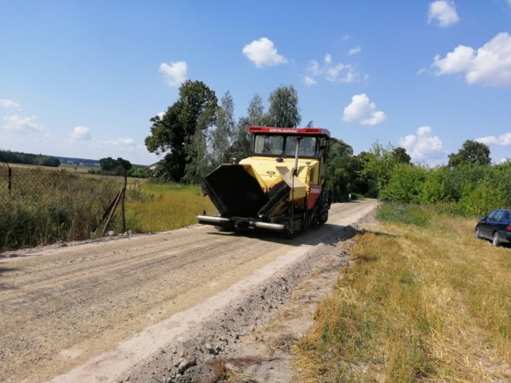 Budowy i remonty dróg w gminie Wohyń