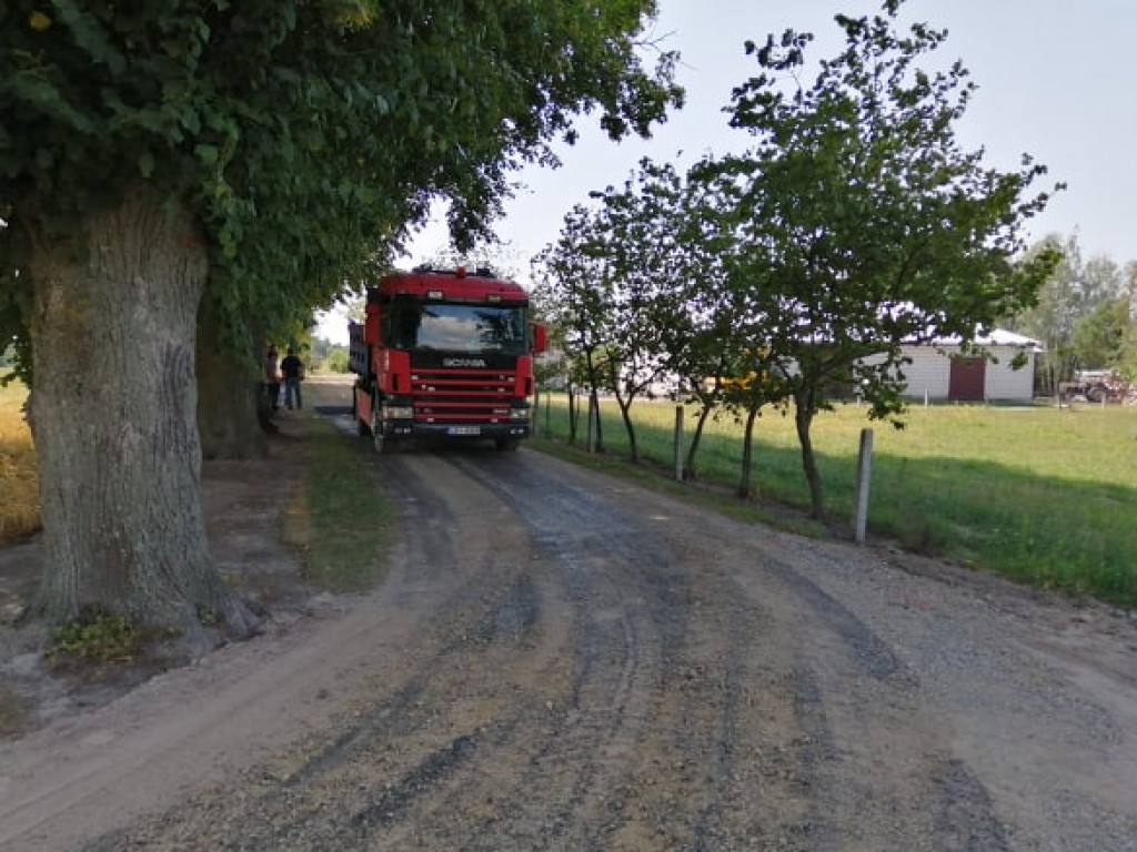 Budowy i remonty dróg w gminie Wohyń