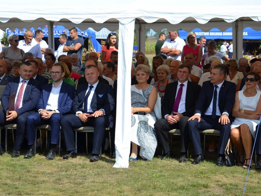 Dożynki w gminie Ulan-Majorat - część oficjalna