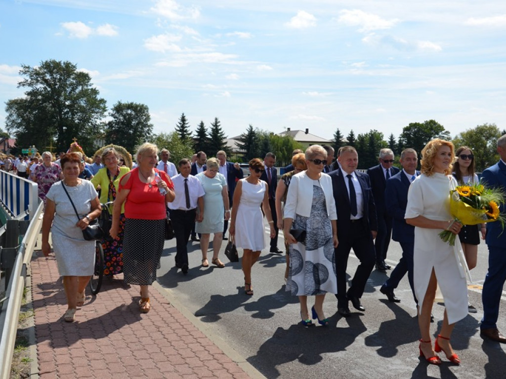 Dożynki w gminie Ulan-Majorat - część oficjalna