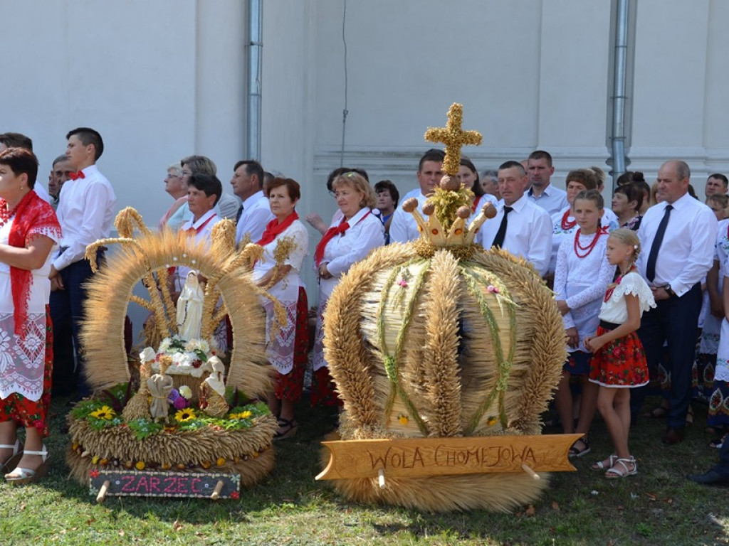 Dożynki w gminie Ulan-Majorat - część oficjalna