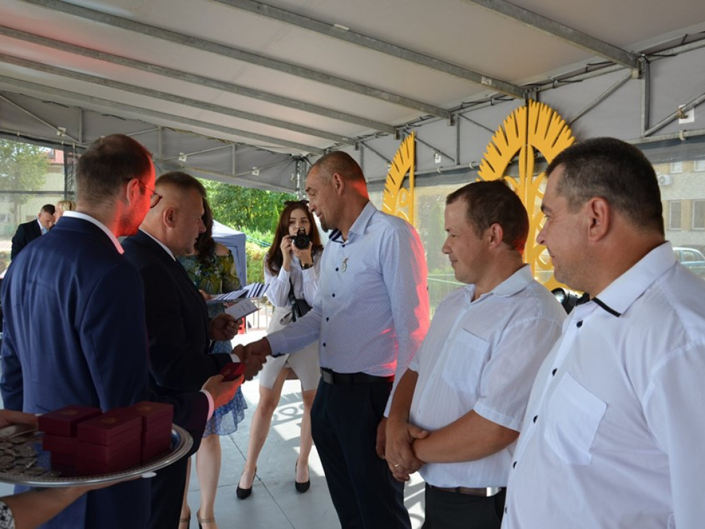 Dożynki w gminie Ulan-Majorat - część oficjalna