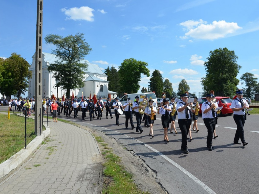 Dożynki w gminie Ulan-Majorat - część oficjalna