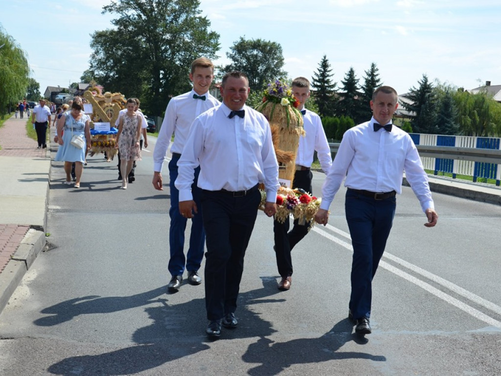 Dożynki w gminie Ulan-Majorat - część oficjalna