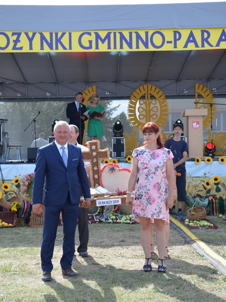 Dożynki w gminie Ulan-Majorat - część oficjalna