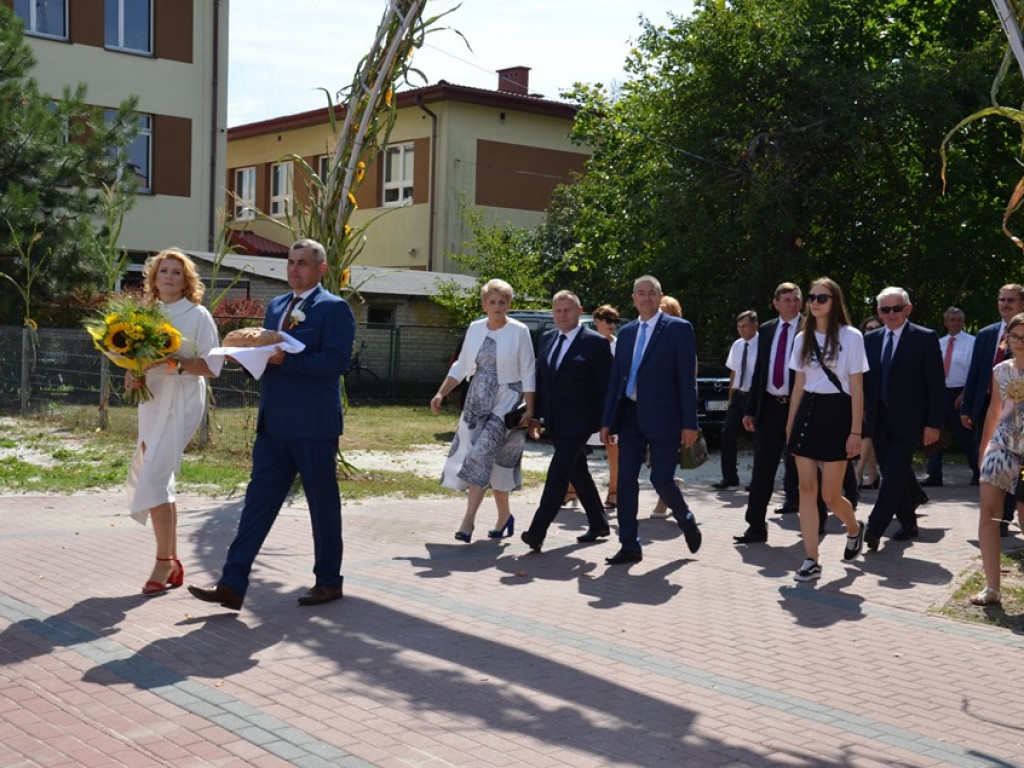 Dożynki w gminie Ulan-Majorat - część oficjalna