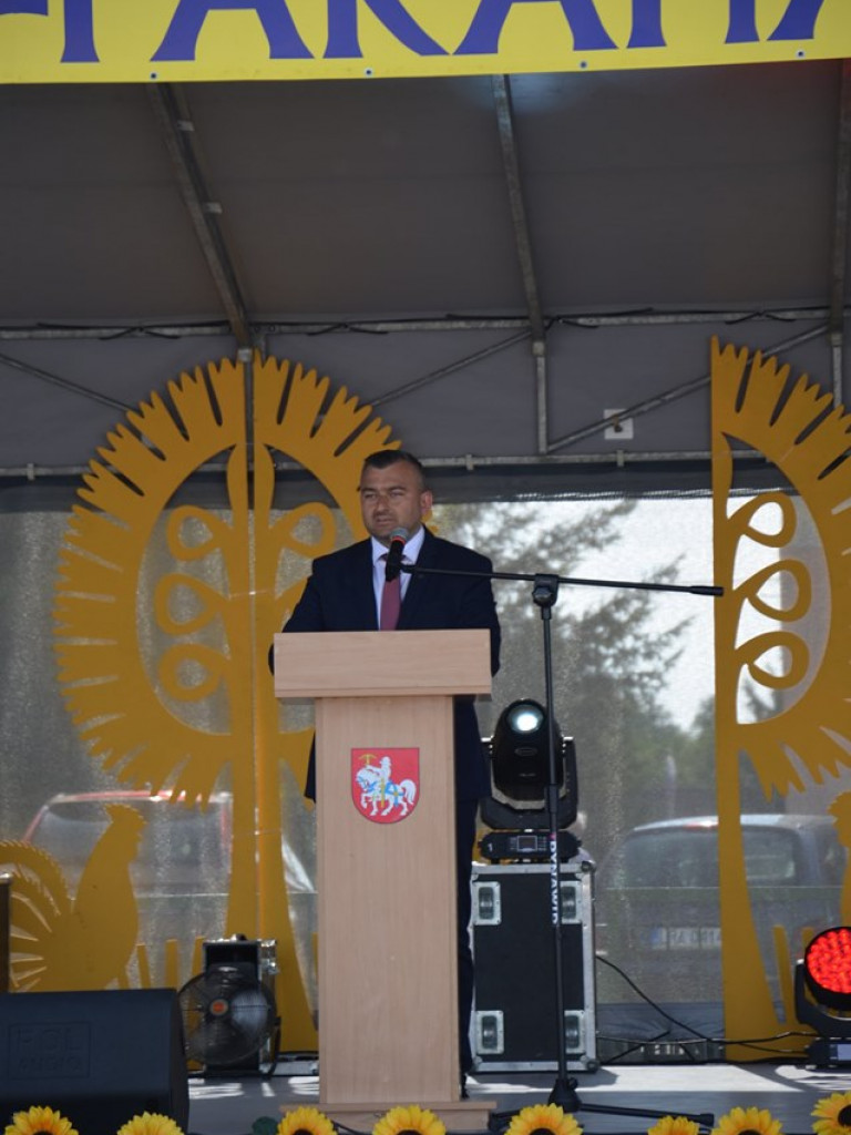 Dożynki w gminie Ulan-Majorat - część oficjalna