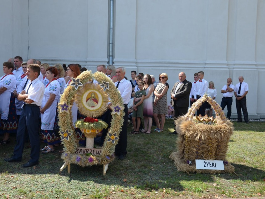 Dożynki w gminie Ulan-Majorat - część oficjalna