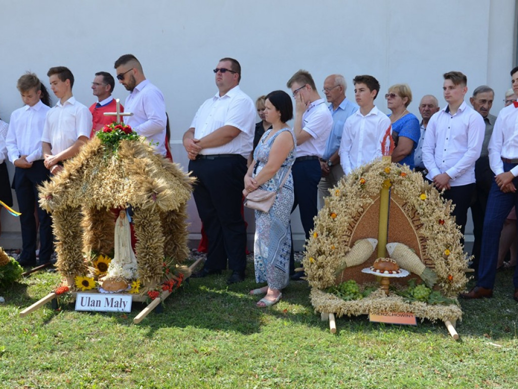 Dożynki w gminie Ulan-Majorat - część oficjalna
