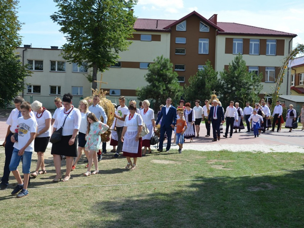 Dożynki w gminie Ulan-Majorat - część oficjalna
