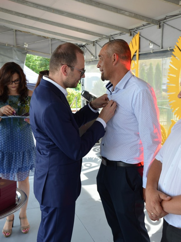 Dożynki w gminie Ulan-Majorat - część oficjalna