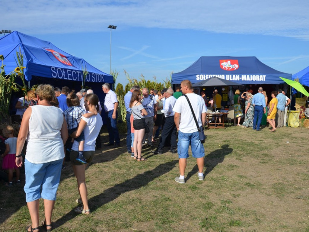 Dożynki w gminie Ulan-Majorat - część artystyczna