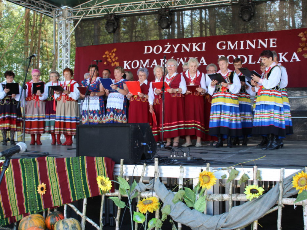 Dożynki w gminie Komarówka Podlaska - zdjęcia