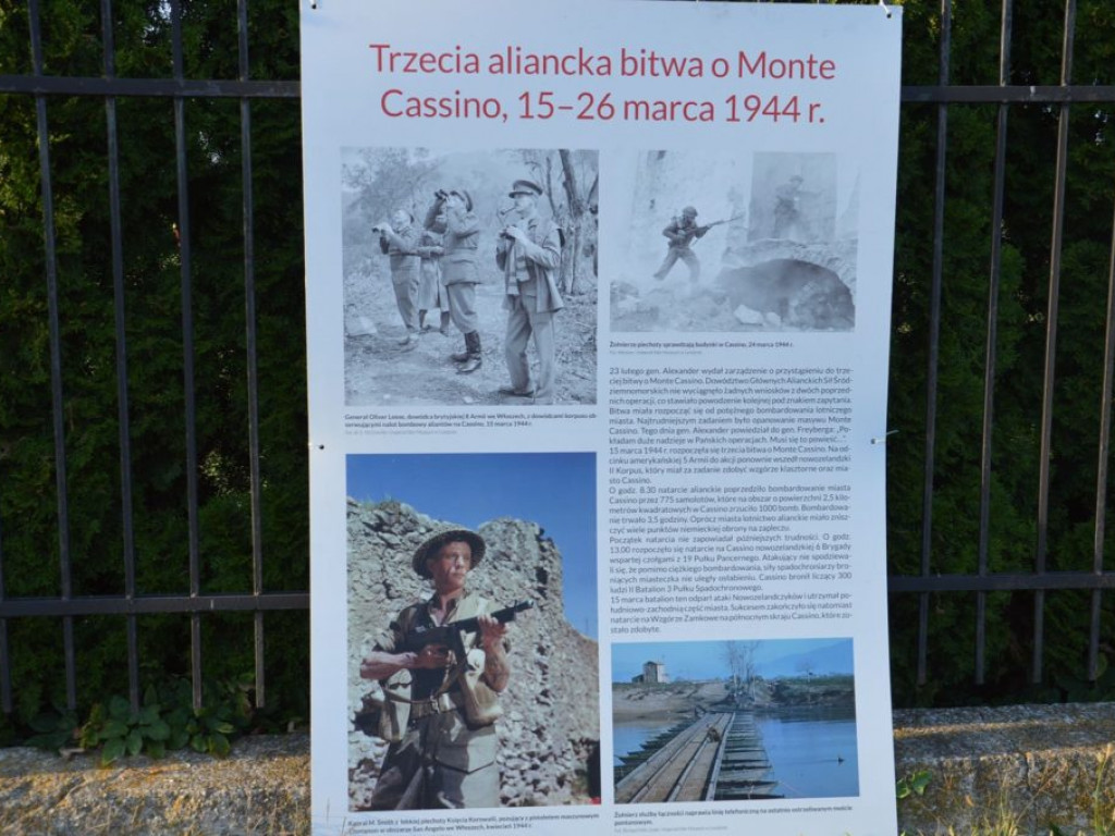 Wystawa poświęcona bitwie o Monte Cassino