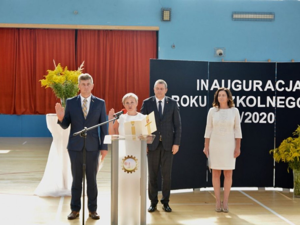 Rozpoczęcie roku szkolnego w ZSP - zdjęcia