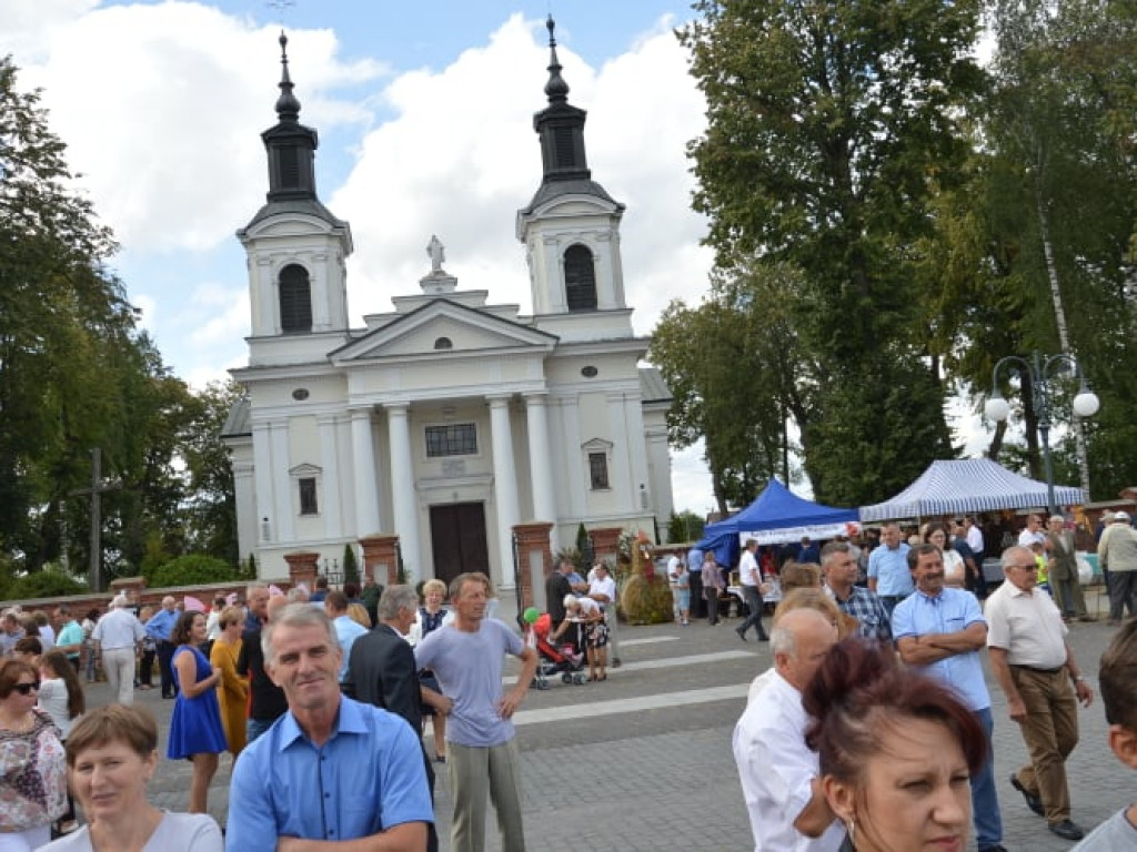 Dożynki gminno-parafialne w Wohyniu