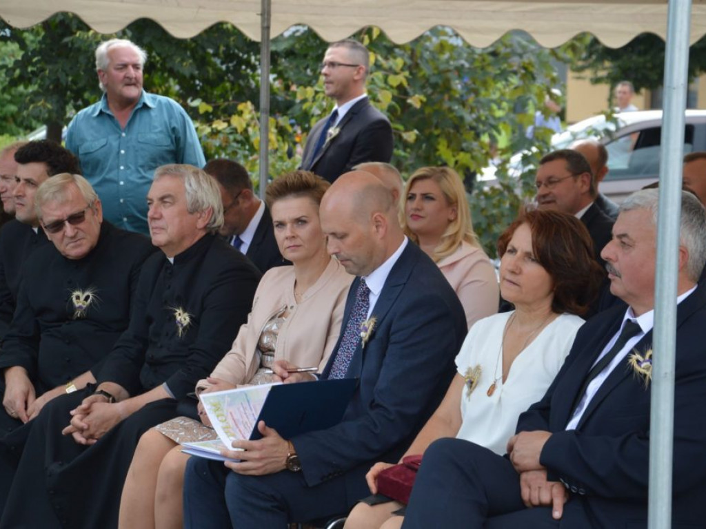 Dożynki gminno-parafialne w Wohyniu