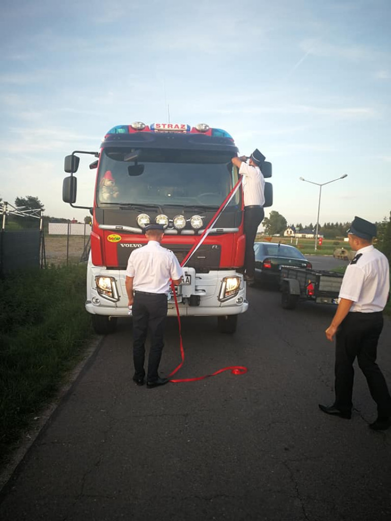 Nowy samochód OSP w Domaszewnicy