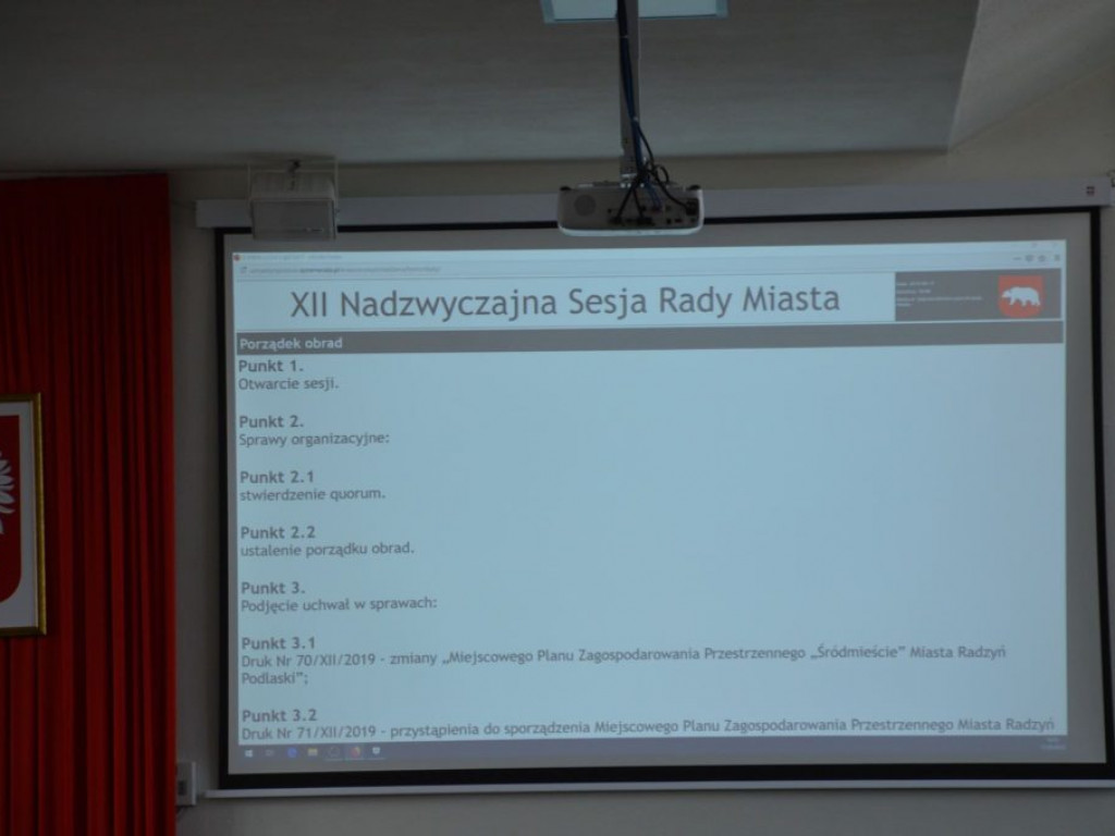 Nadzwyczajna sesja Rady Miasta