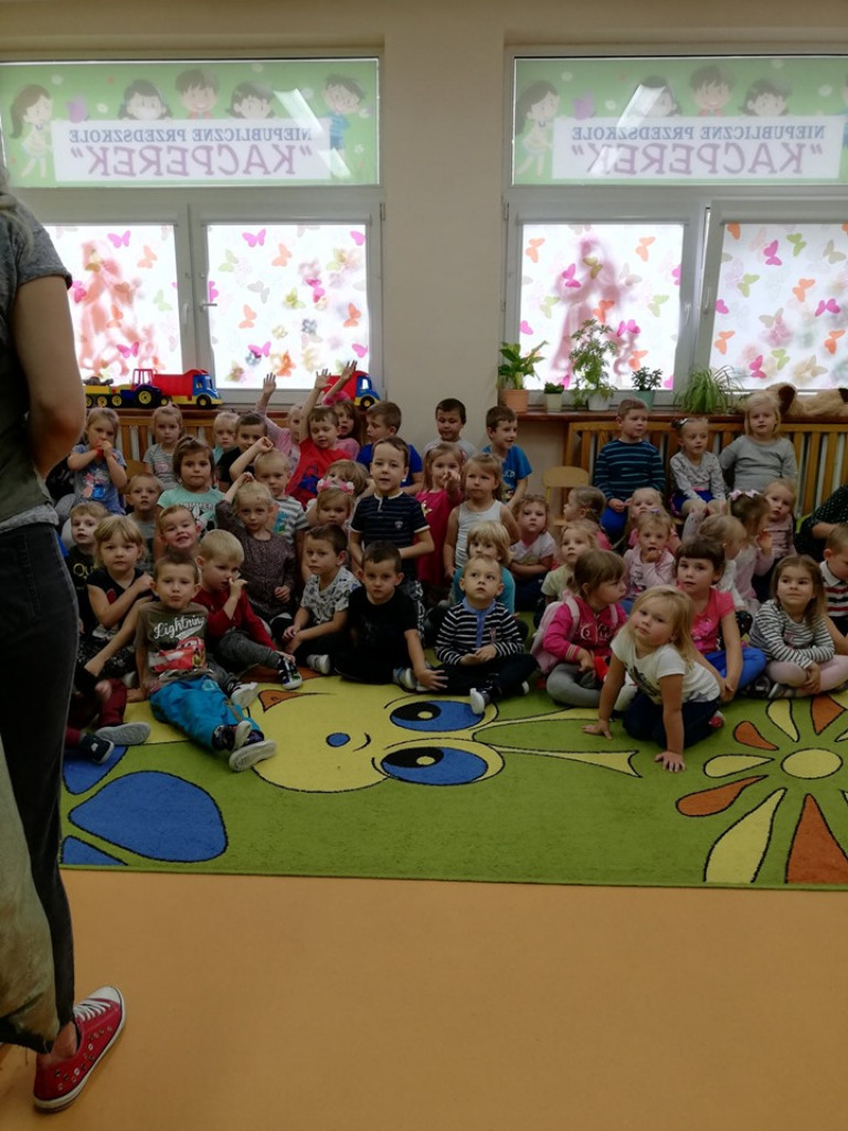 Przedstawienie w przedszkolu 
