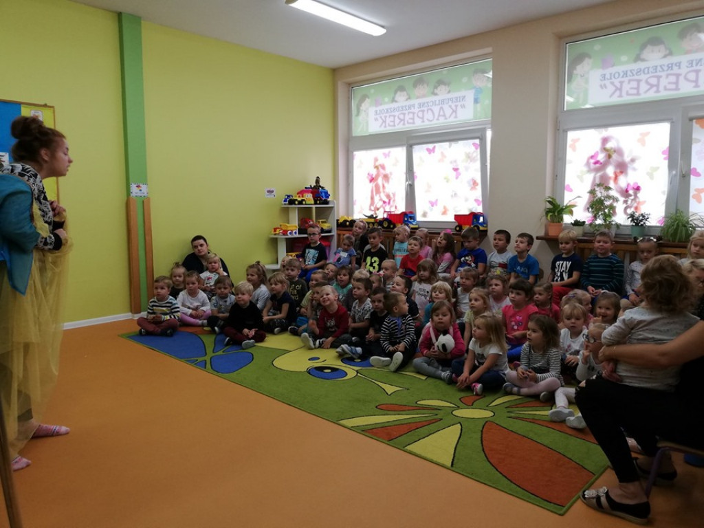 Przedstawienie w przedszkolu 