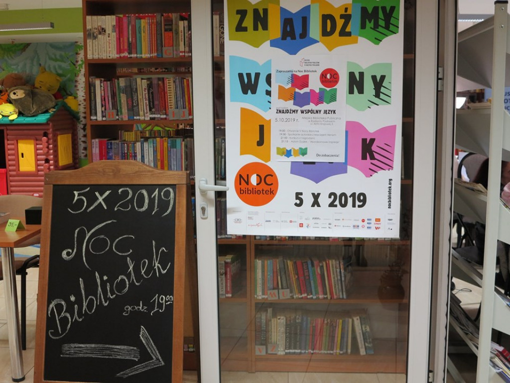 Noc Bibliotek w Radzyniu