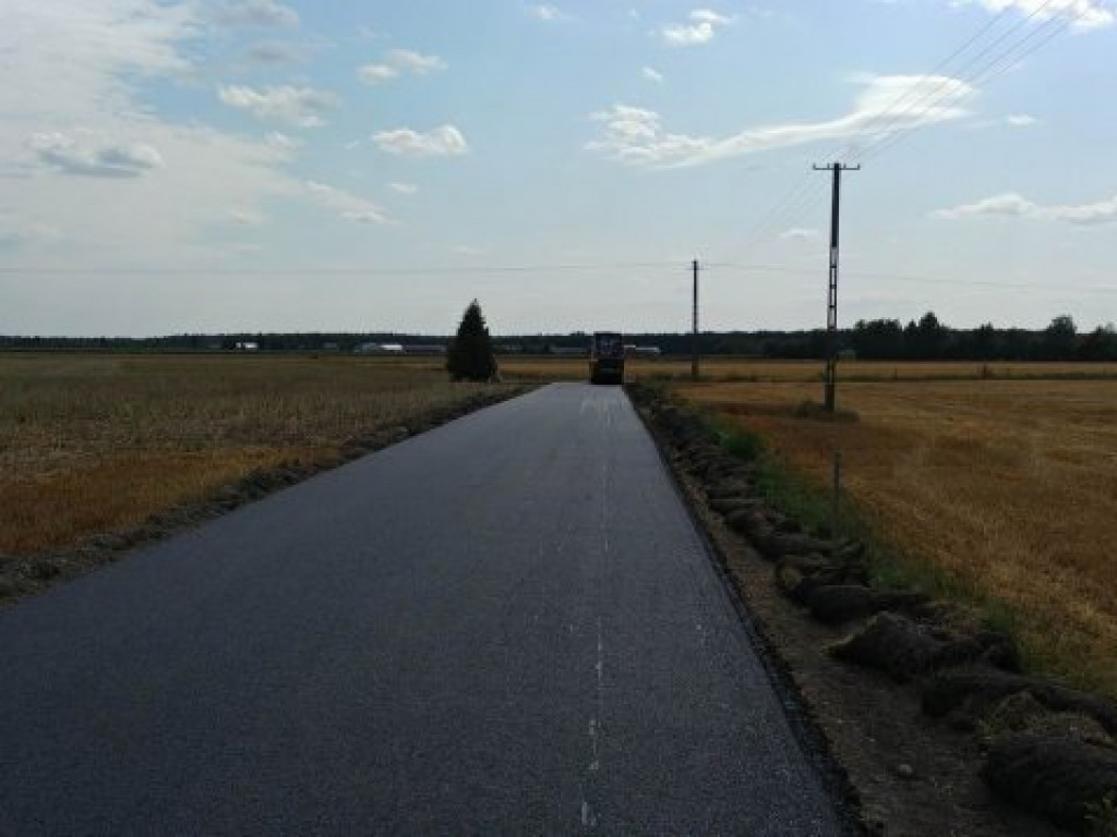 Przebudowa dróg w gminie Wohyń