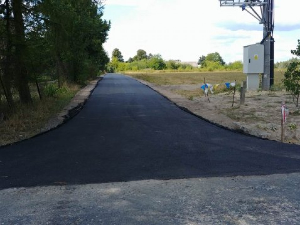 Przebudowa dróg w gminie Wohyń