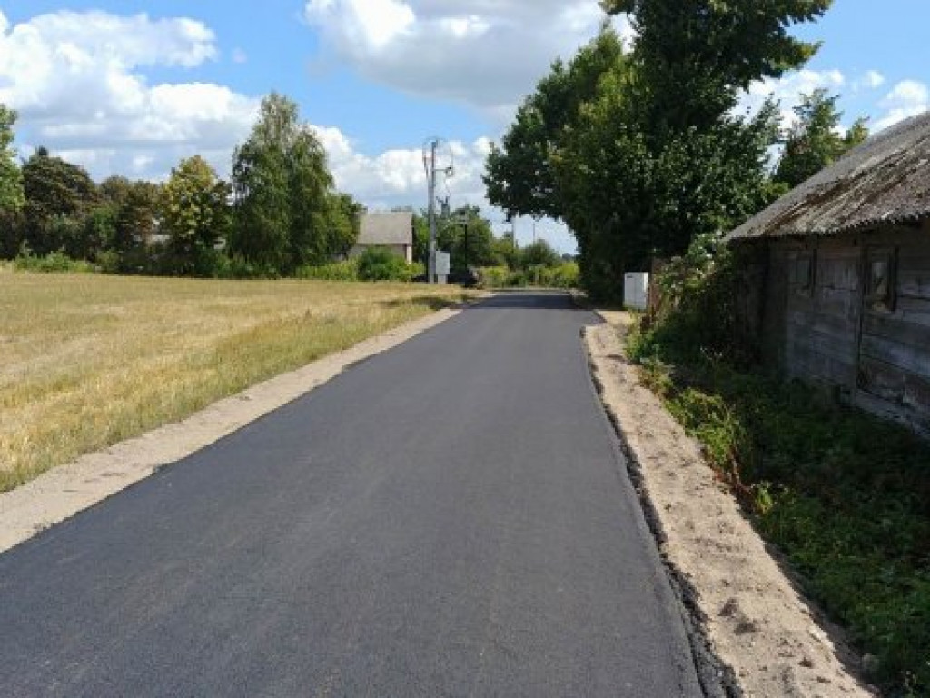 Przebudowa dróg w gminie Wohyń