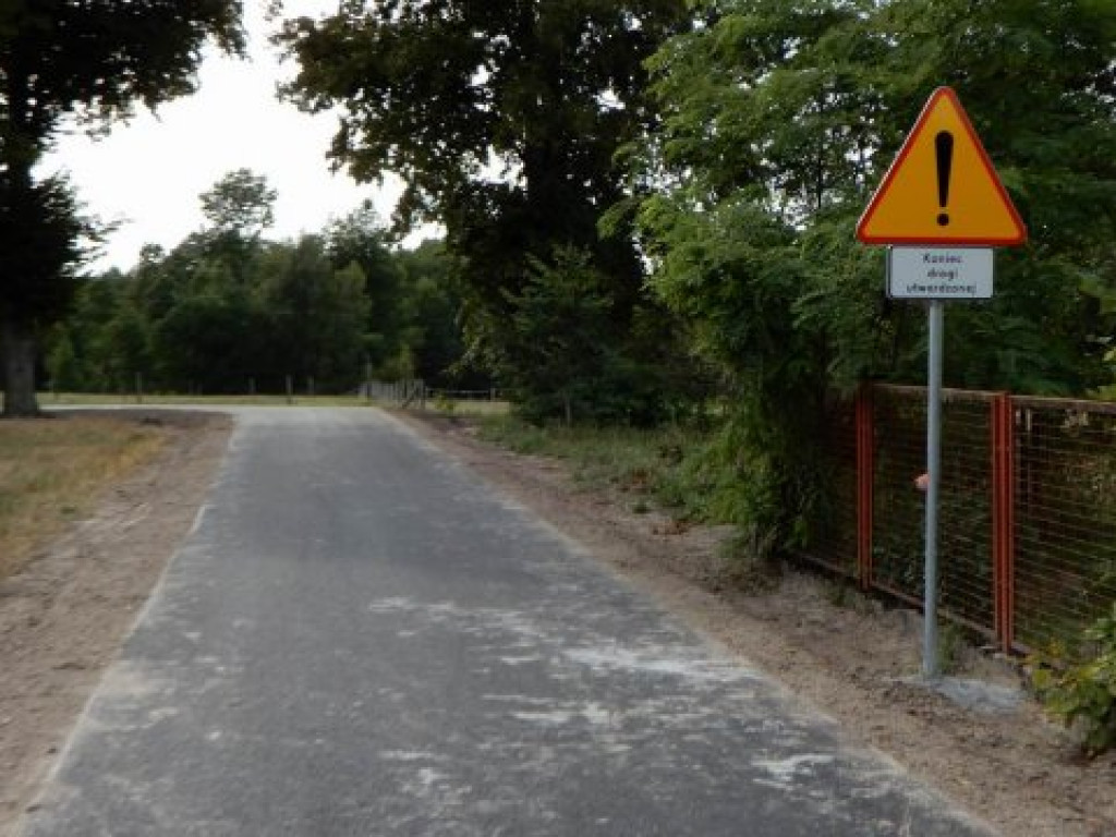 Przebudowa dróg w gminie Wohyń
