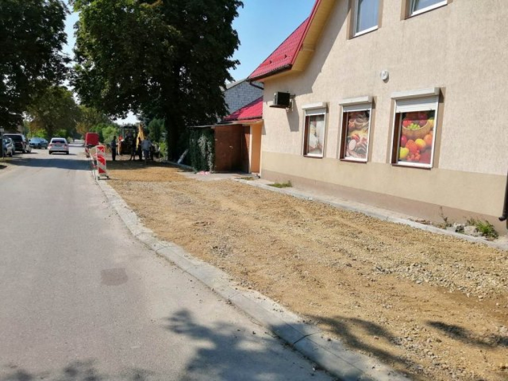 Przebudowa dróg w gminie Wohyń