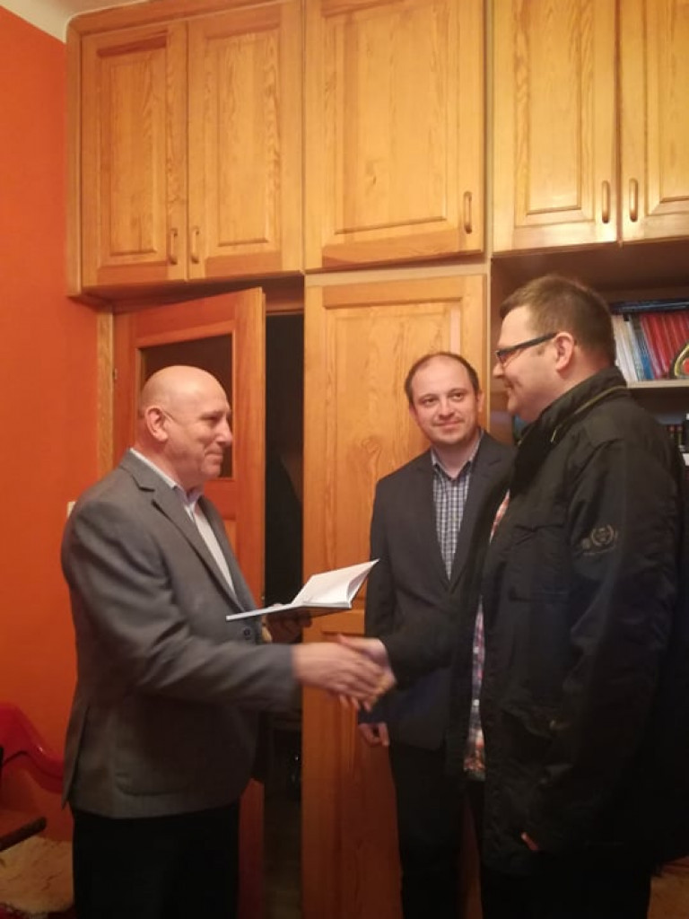 Wręczenie nagród laureatom punktowanego konkursu historycznego