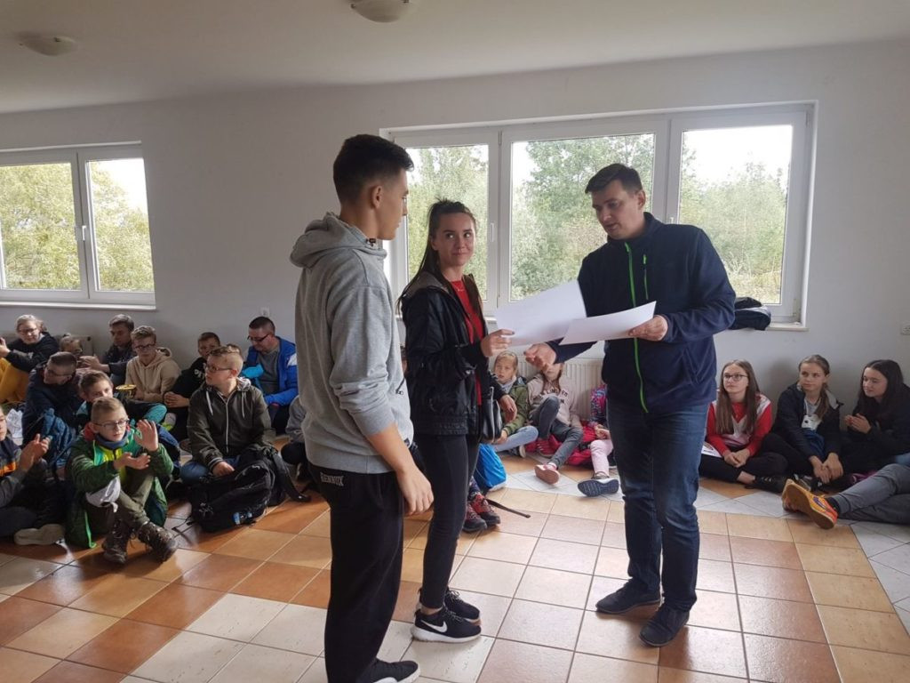 Uczniowie I LO w Radzyniu P. w XLI Rajdzie Kleebergowskim PTTK