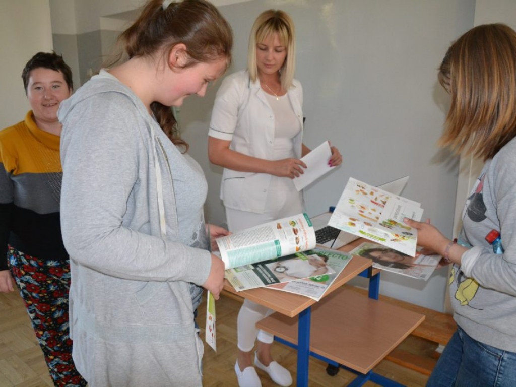 Prezentacja dietetyczki w SOSW