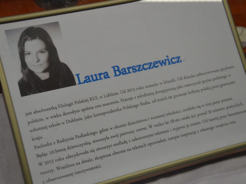 Wieczór autorski Laury Barszczewicz