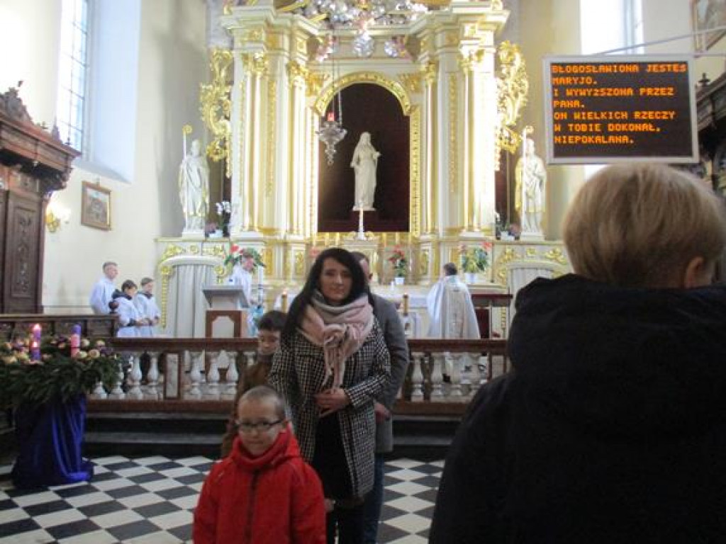 Święto Niepokalanego Poczęcia NMP w parafii Trójcy Św.