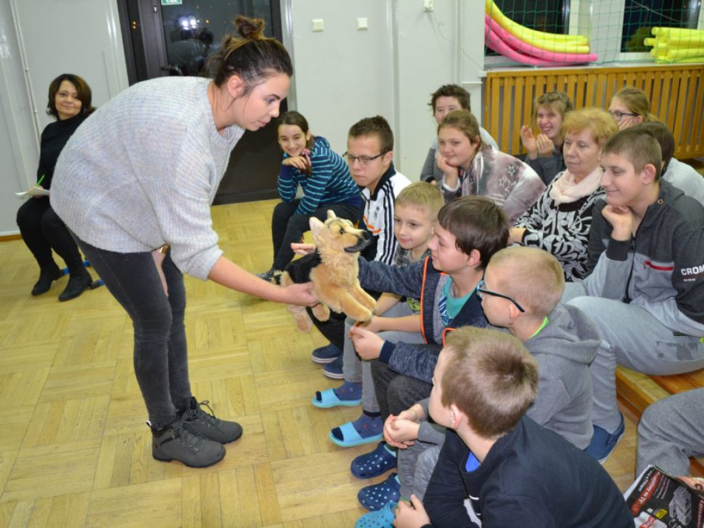 Spotkanie w SOSW na temat zwierząt