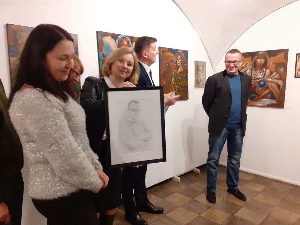 Wystawa rysunku i malarstwa Arkadiusza Kulpy