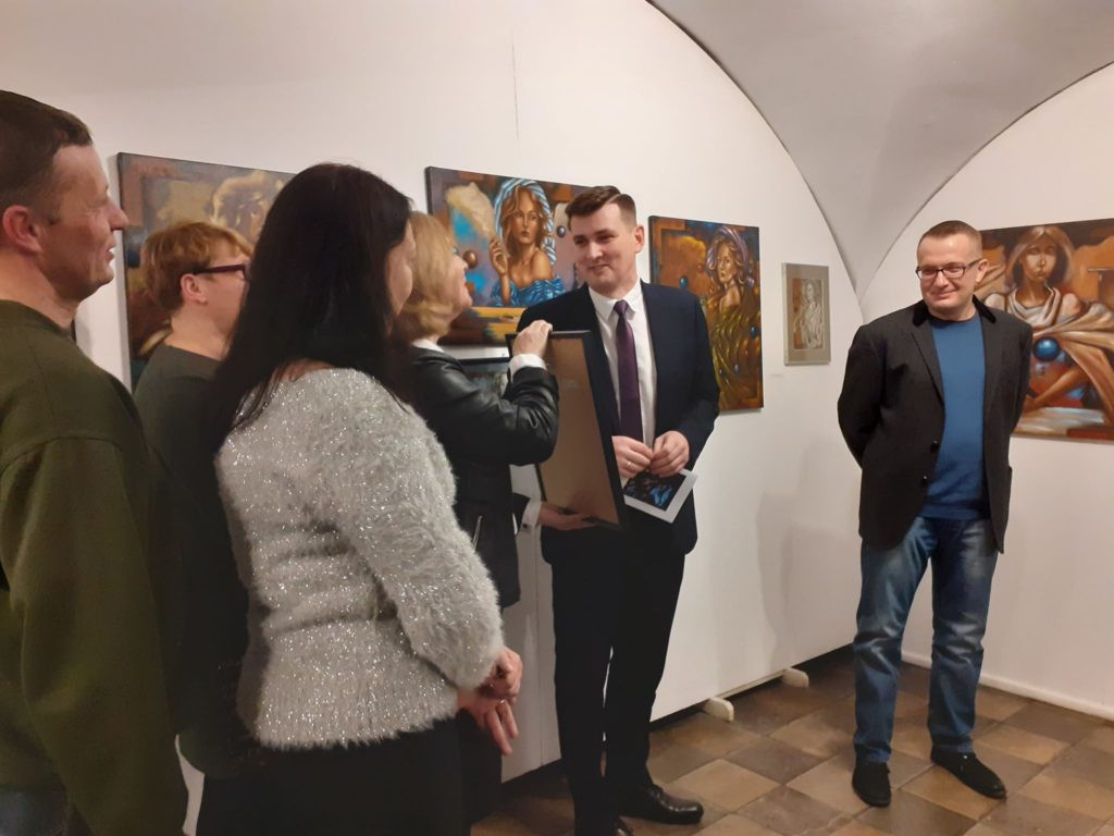 Wystawa rysunku i malarstwa Arkadiusza Kulpy