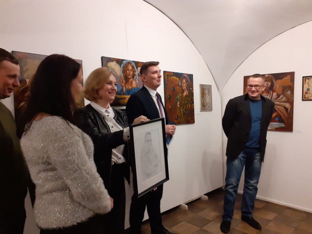 Wystawa rysunku i malarstwa Arkadiusza Kulpy