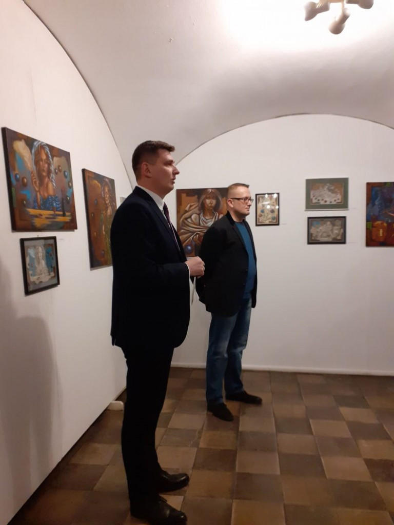 Wystawa rysunku i malarstwa Arkadiusza Kulpy