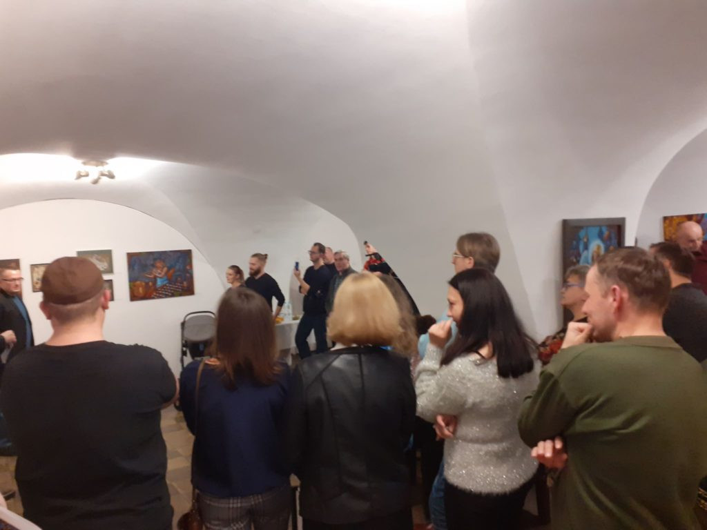 Wystawa rysunku i malarstwa Arkadiusza Kulpy